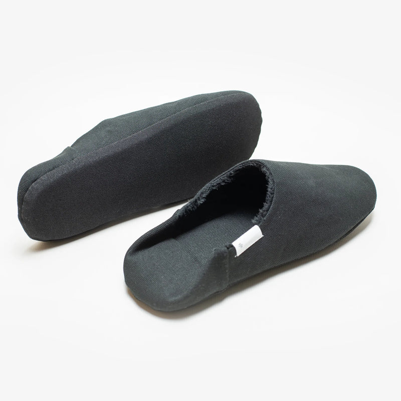 ABE Canvas Home Shoes | Wool-Lined | Lamp Black