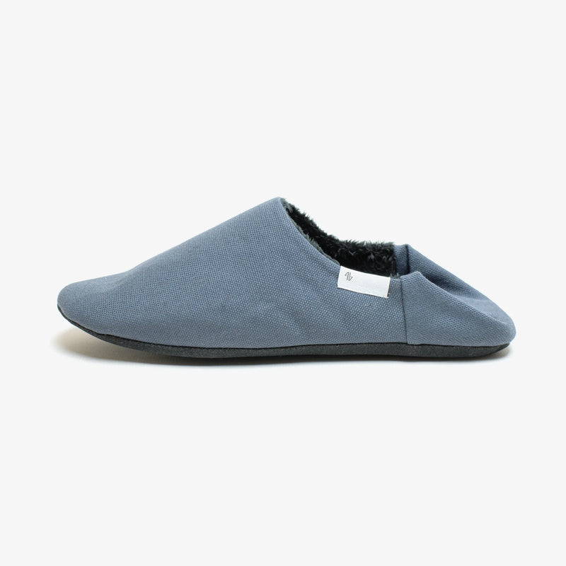 ABE Canvas Home Shoes | Wool-Lined | Slate Gray