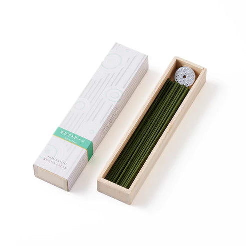 Hyakuraku-Kou white sage incense | Kousaido