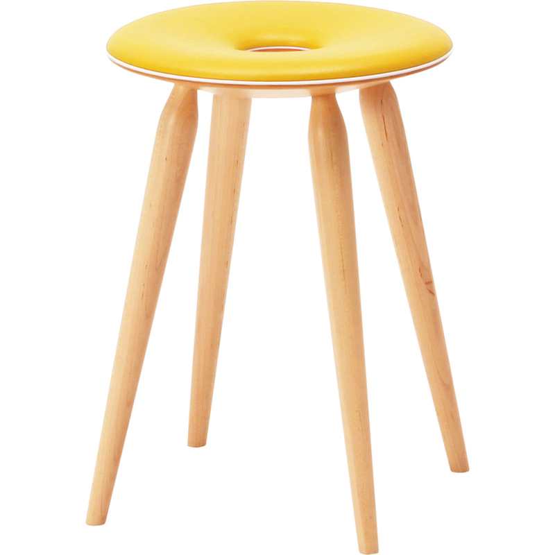 design chair Ring Stool | leather seat | TENDO MOKKO