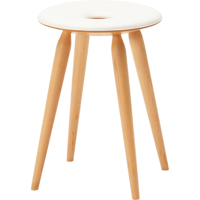 design chair Ring Stool | leather seat | TENDO MOKKO