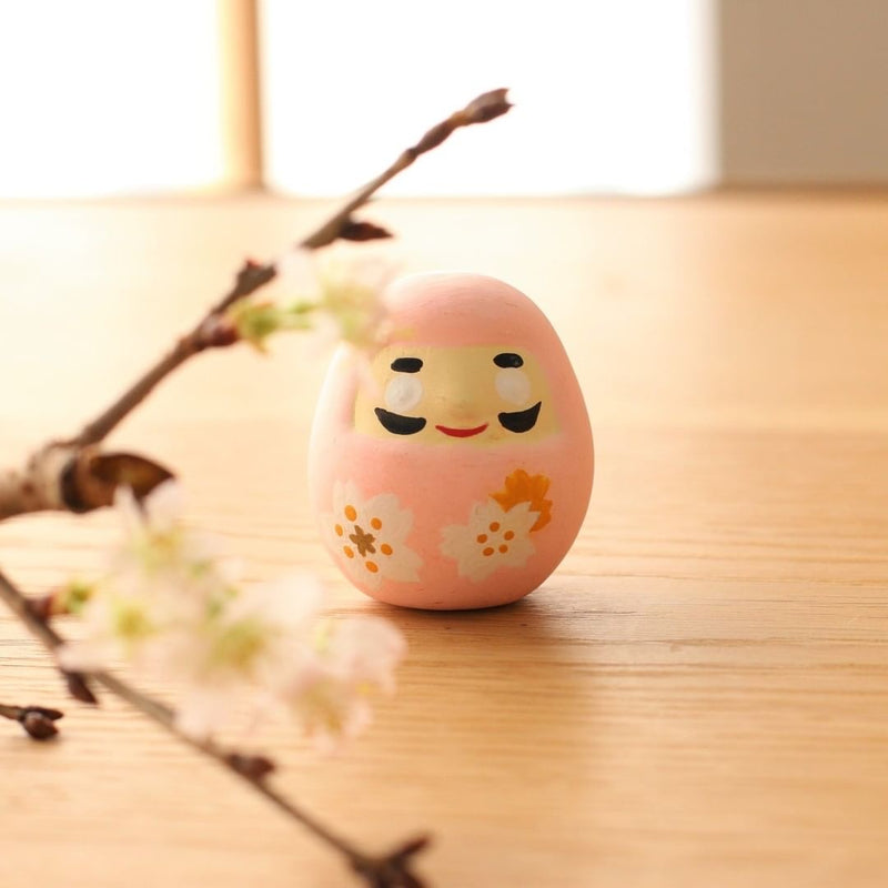Daruma figurine solaire - Sakura Bento