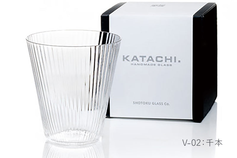 KATACHI handmade Glass ｜V shape | SHOTOKU Glass