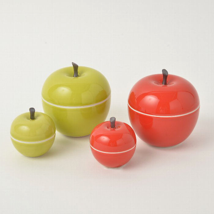 HASAMI Ware Apple porcelain Canister