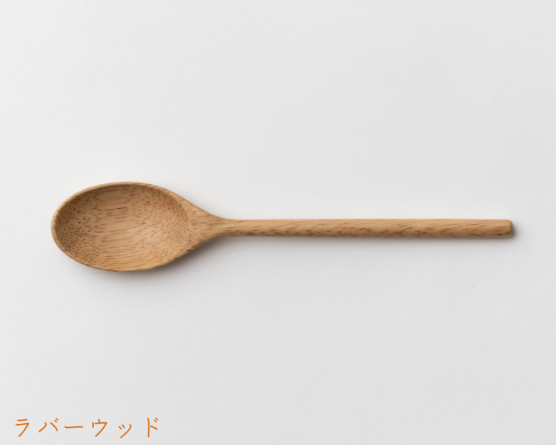 Wooden spoon Round | Rubber wood