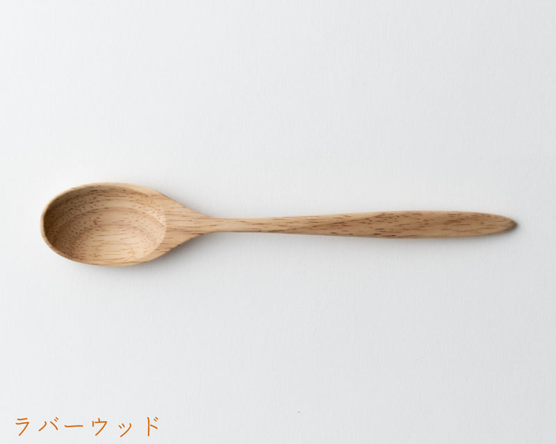 Wooden spoon Flat | Rubber wood