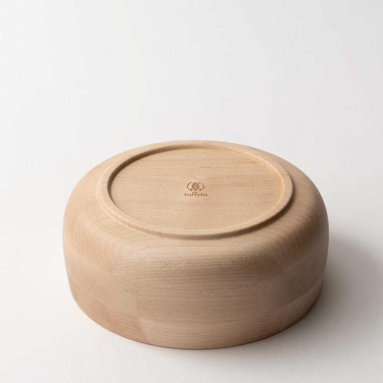 Wooden Salad Bowl L | Maple