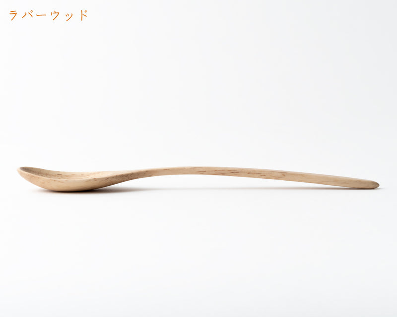 Wooden spoon Flat | Rubber wood