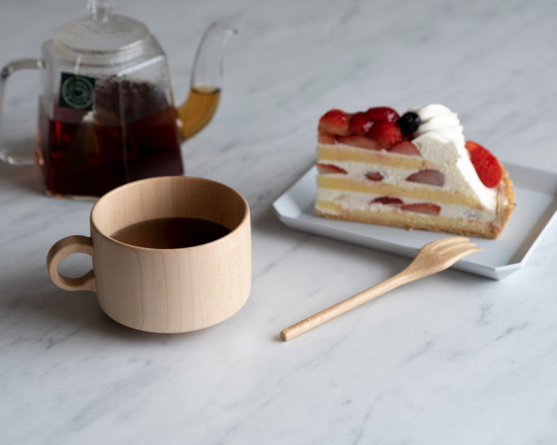 Wooden Tea cup 240ml  Maple wood – ZAKKAsine