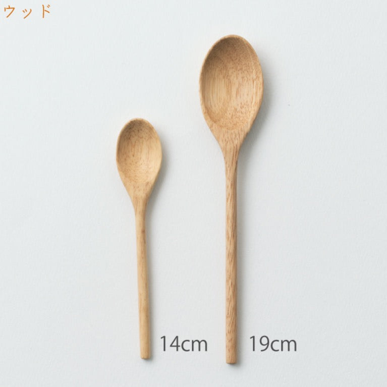 Wooden spoon Round | Rubber wood