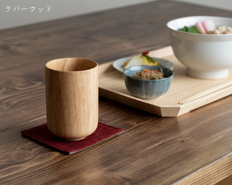 Wooden Tea cup | Rubber wood
