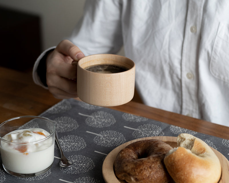 Wooden coffee cup | Maple wood