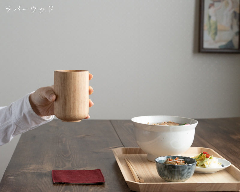 Wooden Tea cup | Rubber wood