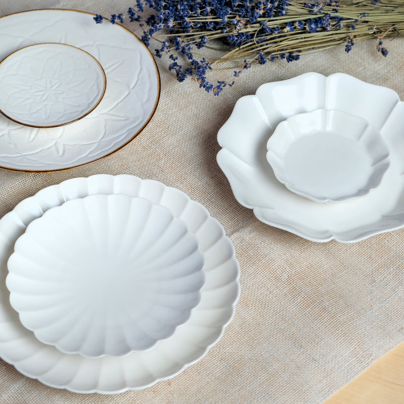 Carved Flower Plate | Jicon