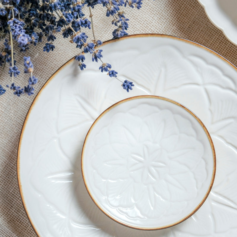 Carved Flower Plate | Jicon