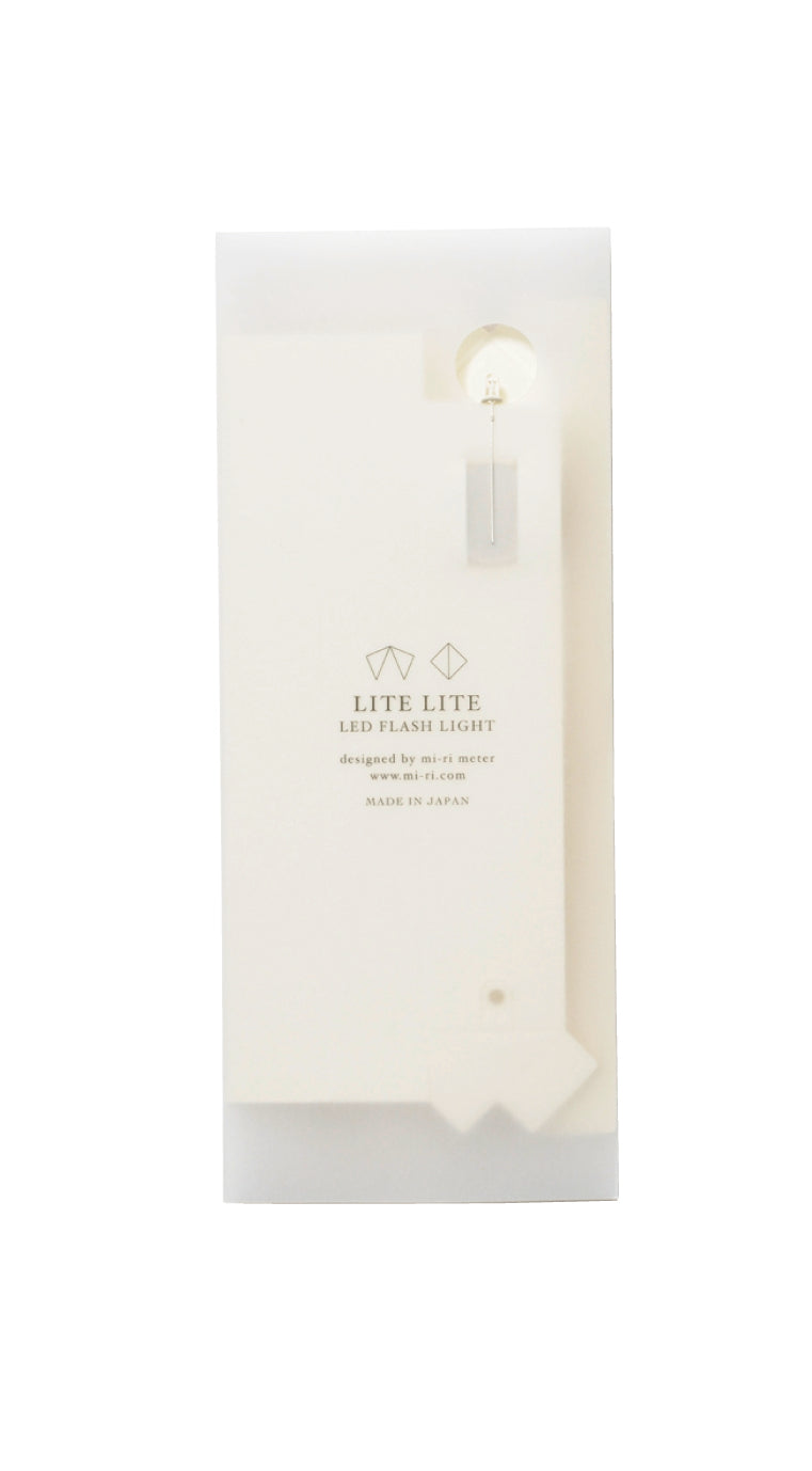 LITE LITE | LED Paper flashlight | Fukunaga Print