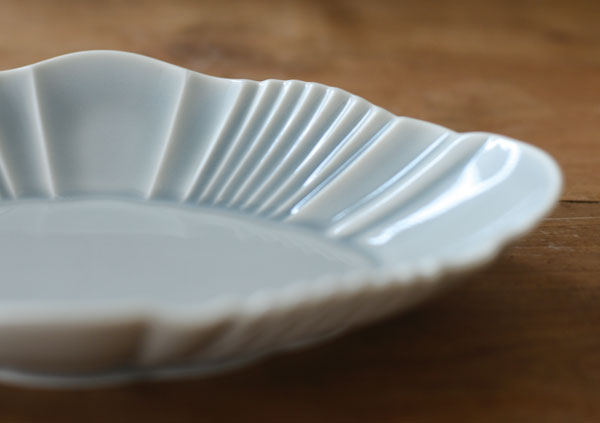 PLUIE oval plate