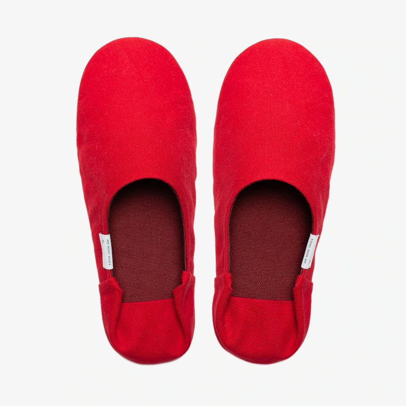 ABE Canvas Home Shoes | Red