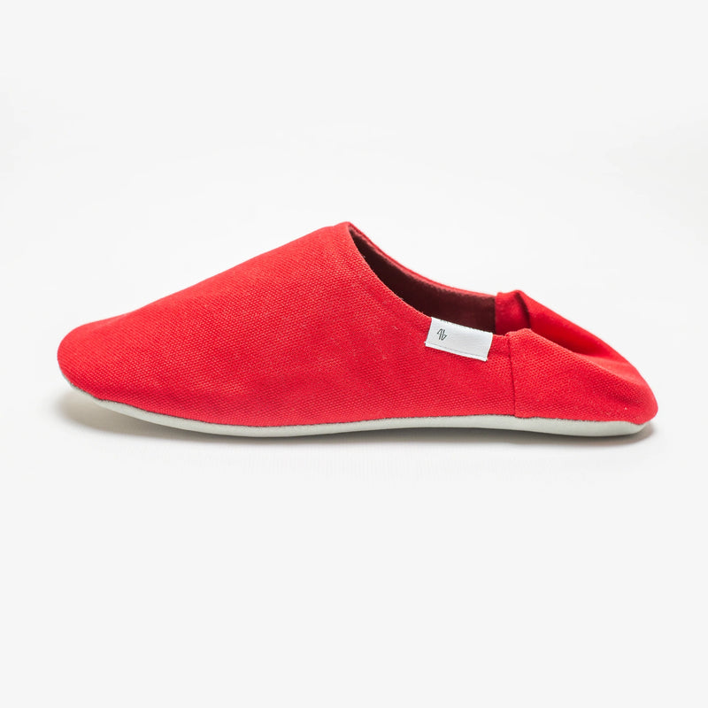 ABE Canvas Home Shoes | Red