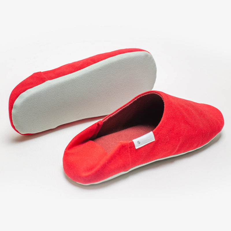 ABE Canvas Home Shoes | Red