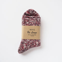 Nara Cotton socks | Mix Red